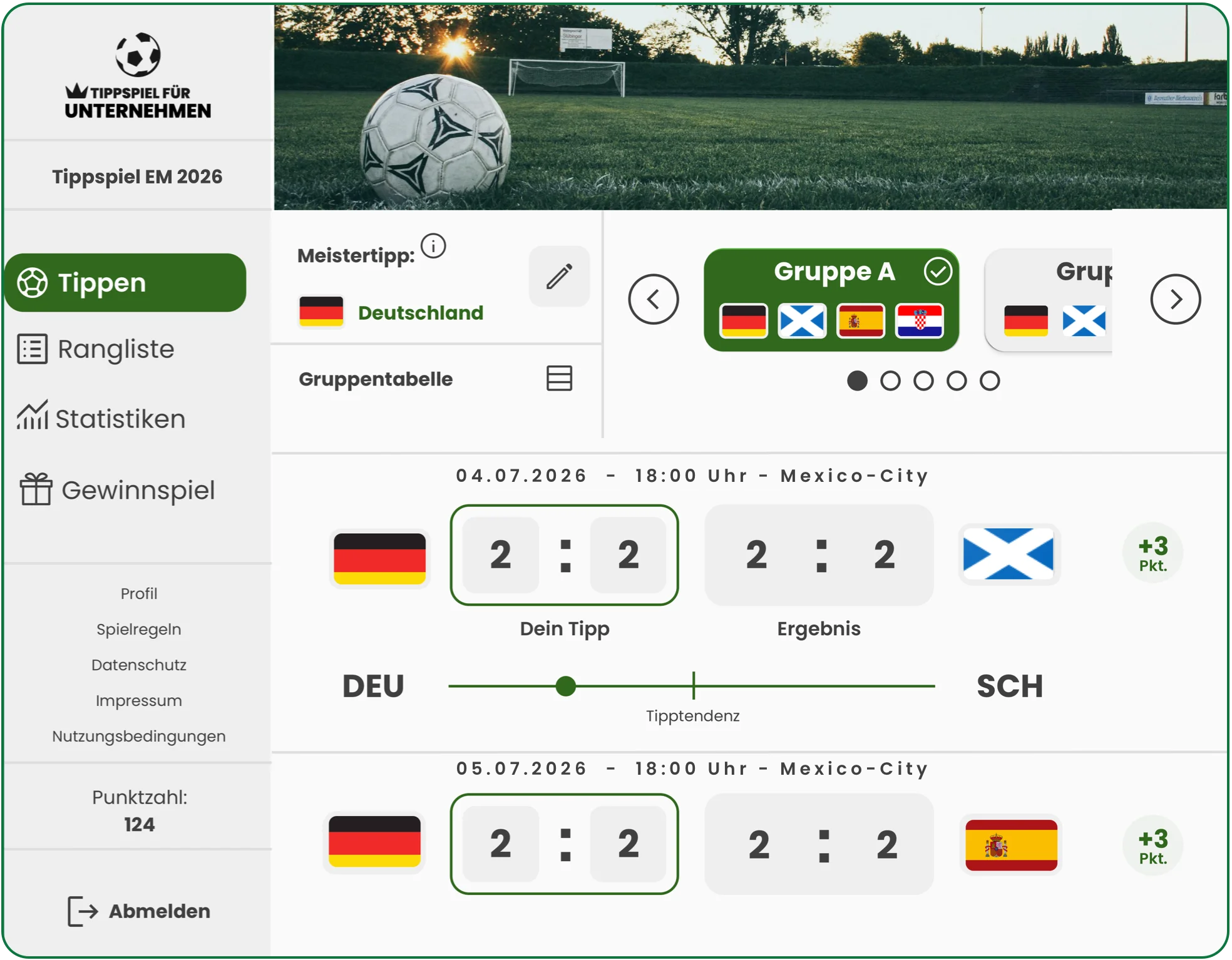 Screenshot tippen 2026