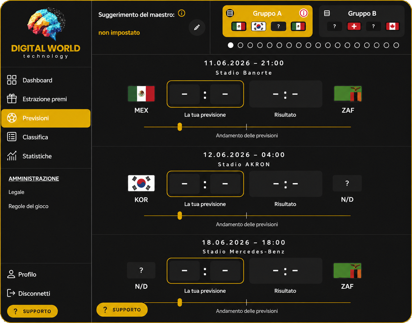 fußball Tippspiel für Unternehmen tippen in der App zur WM 2026